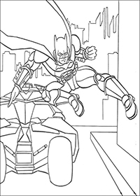 Batman - Kleurplaat011