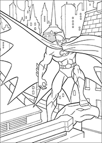 Batman - Kleurplaat022