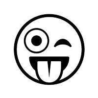 Emoji - Kleurplaat046