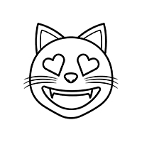 Emoji - Kleurplaat066