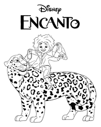 Encanto - Kleurplaat009