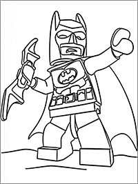 Lego Batman - Kleurplaat031