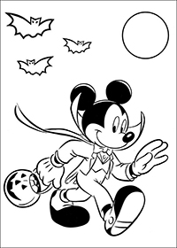 Mickey Mouse - Kleurplaat031