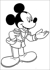 Mickey Mouse - Kleurplaat032
