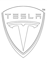 Tesla - Kleurplaat002