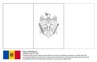 Vlaggen Van De Wereld (Europa) - Moldavie