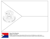 Vlaggen Van De Wereld (Midden Amerika) - Sint Maarten