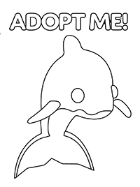 Adopt Me - Kleurplaat054