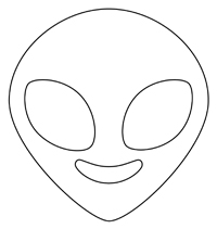 Aliens - Kleurplaat001
