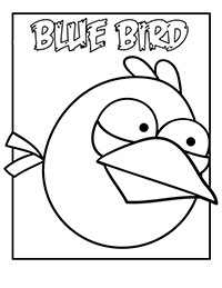 Angry Birds - Kleurplaat019
