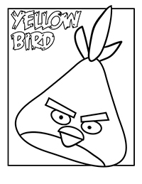 Angry Birds - Kleurplaat022