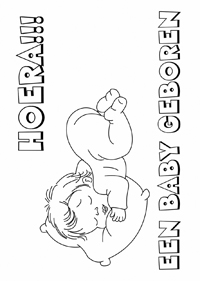 Baby - Kleurplaat016