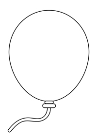 Ballonnen - Kleurplaat005
