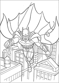 Batman - Kleurplaat017