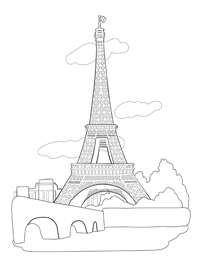 Beroemde Plekken - Eiffel Toren