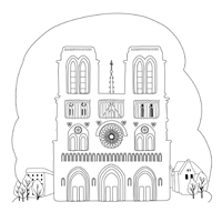Beroemde Plekken - Notre Dame