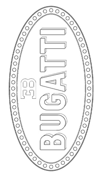 Bugatti - Kleurplaat005