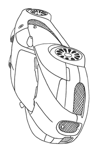 Bugatti - Kleurplaat006