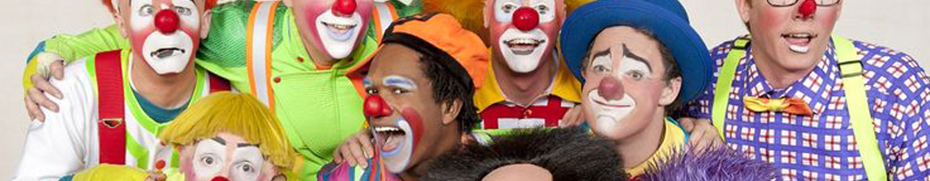 Clowns kleurplaten