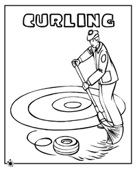Curling - Kleurplaat010