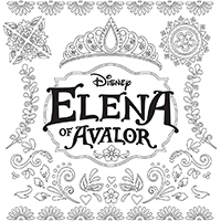 Elena Van Avalor - Kleurplaat001