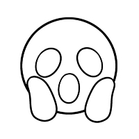 Emoji - Kleurplaat057
