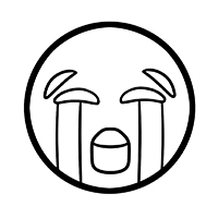 Emoji - Kleurplaat065