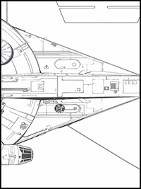 Han Solo - Kleurplaat053