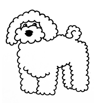 Honden - Kleurplaat022