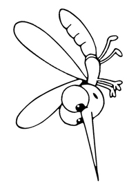 Insecten - Kleurplaat039