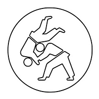 Judo - Kleurplaat011