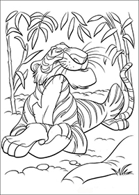 Jungle Book - Kleurplaat021