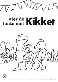 Kikker - Kleurplaat004