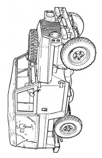 Land Rover - Kleurplaat009