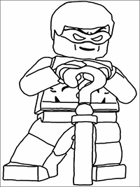 Lego Batman - Kleurplaat010