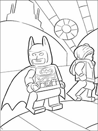 Lego Batman - Kleurplaat019