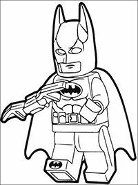 Lego Batman - Kleurplaat025