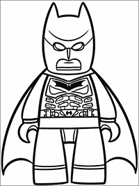 Lego Batman - Kleurplaat026
