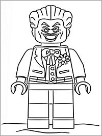 Lego Batman - Kleurplaat032