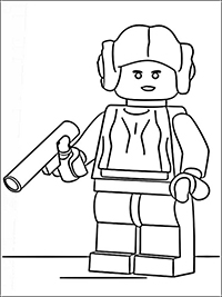 Lego Star Wars - Kleurplaat005