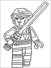 Lego Star Wars - Kleurplaat008