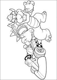 Mario Bros - Kleurplaat005