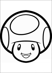 Mario Bros - Kleurplaat043