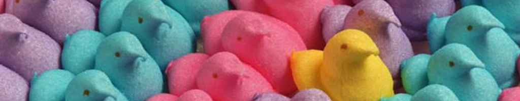 Marshmallow Peeps kleurplaten