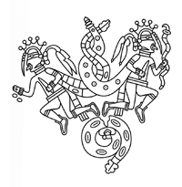 Maya - Kleurplaat012
