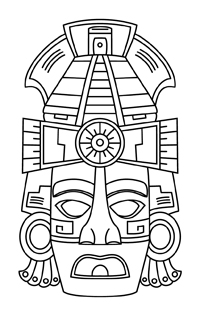 Maya - Kleurplaat016
