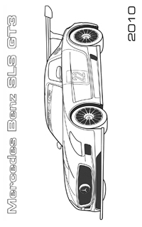 Mercedes - Kleurplaat005