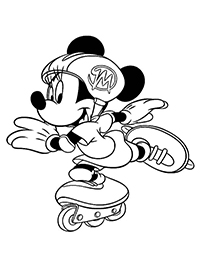 Mickey Mouse - Kleurplaat005