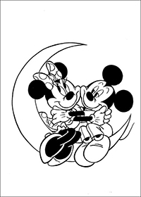Mickey Mouse - Kleurplaat026