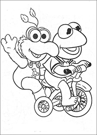 Muppet Babies - Kleurplaat020